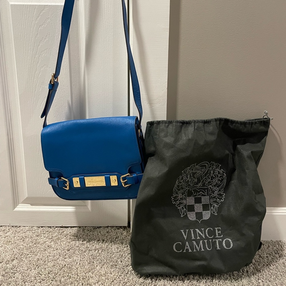 Vince Camuto blue crossbody
